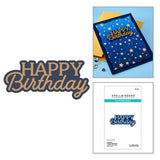 Spellbinders Layered Happy Birthday Etched Dies