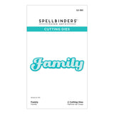 Spellbinders Family Etched Dies from the Storytelling by Spellbinders Collection