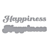 Spellbinders Happiness Etched Dies from the Storytelling by Spellbinders Collection