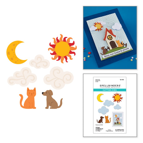 Spellbinders Whimsical Village I Want It All! Bundle by Vicky Papaioannou
