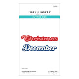 Spellbinders Christmas & December Etched Dies from the Storytelling by Spellbinders Collection