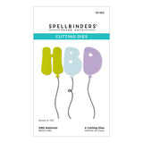 Spellbinders HBD Balloons Etched Dies