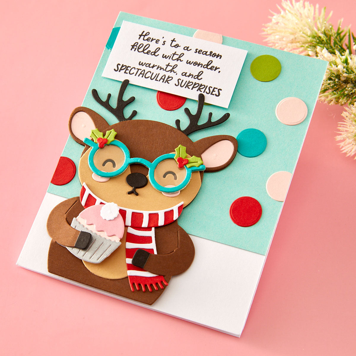 Spellbinders Spectacular Deer Etched Dies - S3-564