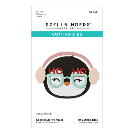 Spellbinders Spectacular Penguin Etched Dies - S3-565