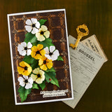 Spellbinders Black-Eyed Susan Vine Etched Dies by Susan Tierney-Cockburn s3-589