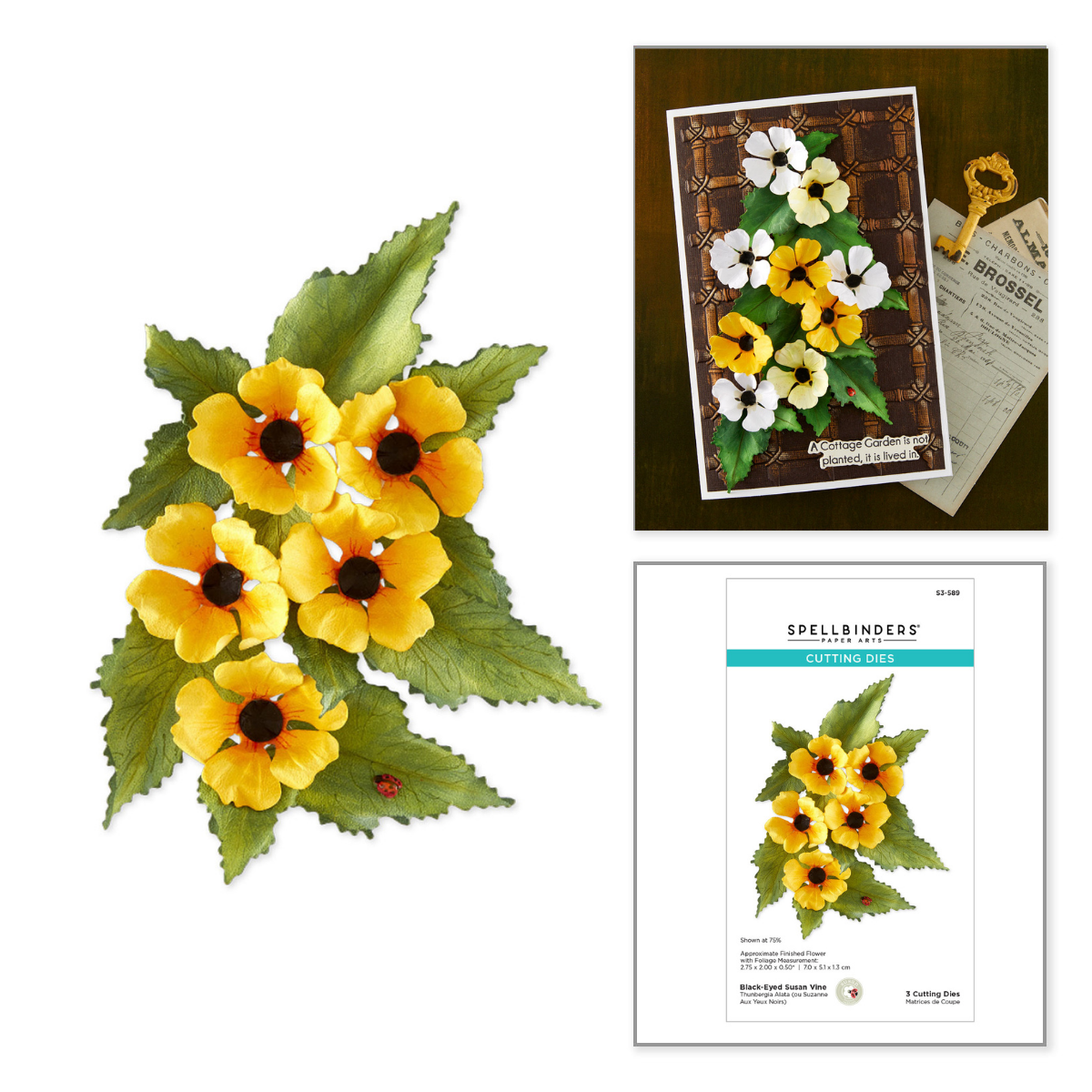 Spellbinders The Cottage Garden Die Bundle by Susan Tierney-Cockburn