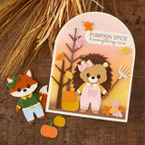 Spellbinders Harvest Style Etched Dies by Allison Frazier S3-591