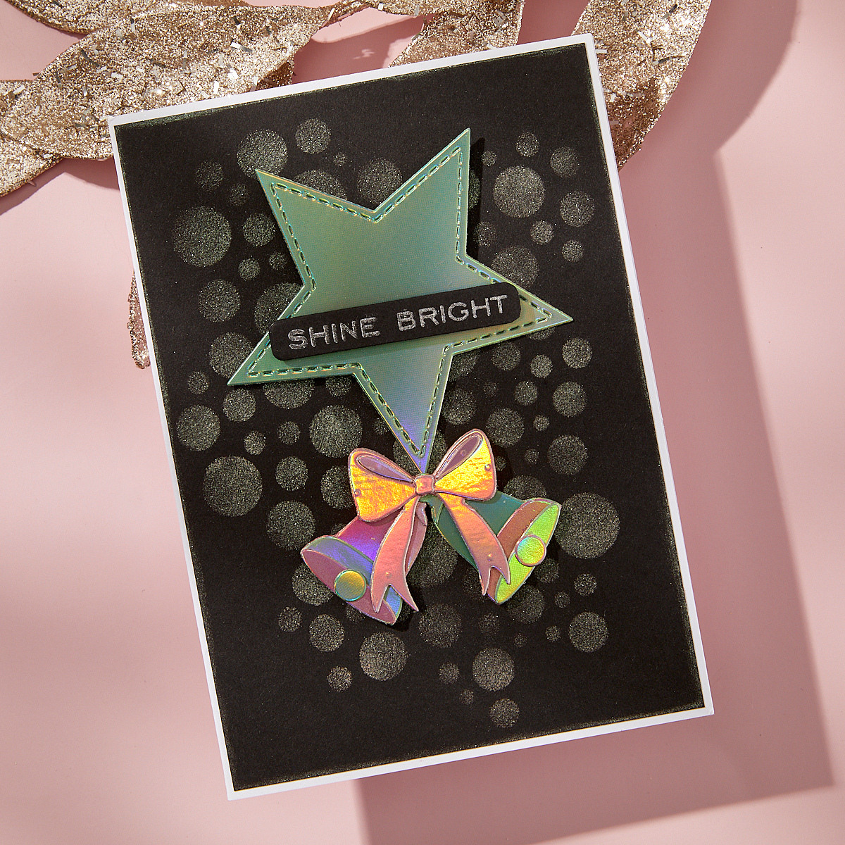 Spellbinders Essential Stars Etched Dies from the All About Christmas Collection by Lisa Horton