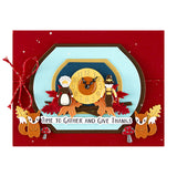 Spellbinders Harvest Time Etched Dies from the Cuckoo Cottage Collection