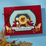 Spellbinders Harvest Time Etched Dies from the Cuckoo Cottage Collection