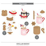 Spellbinders Mug Friends Etched Dies - S4-1477
