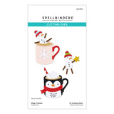 Spellbinders Mug Friends Etched Dies - S4-1477