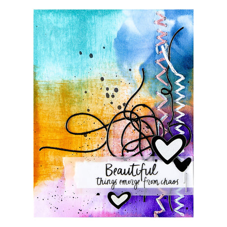 Spellbinders Tangled Threads Etched Dies from the Beautifully Imperfect Collection