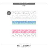Spellbinders Sweet Borders Etched Dies from the Candy Christmas Collection by Stamperia