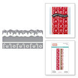 Spellbinders Sweet Borders Etched Dies from the Candy Christmas Collection by Stamperia