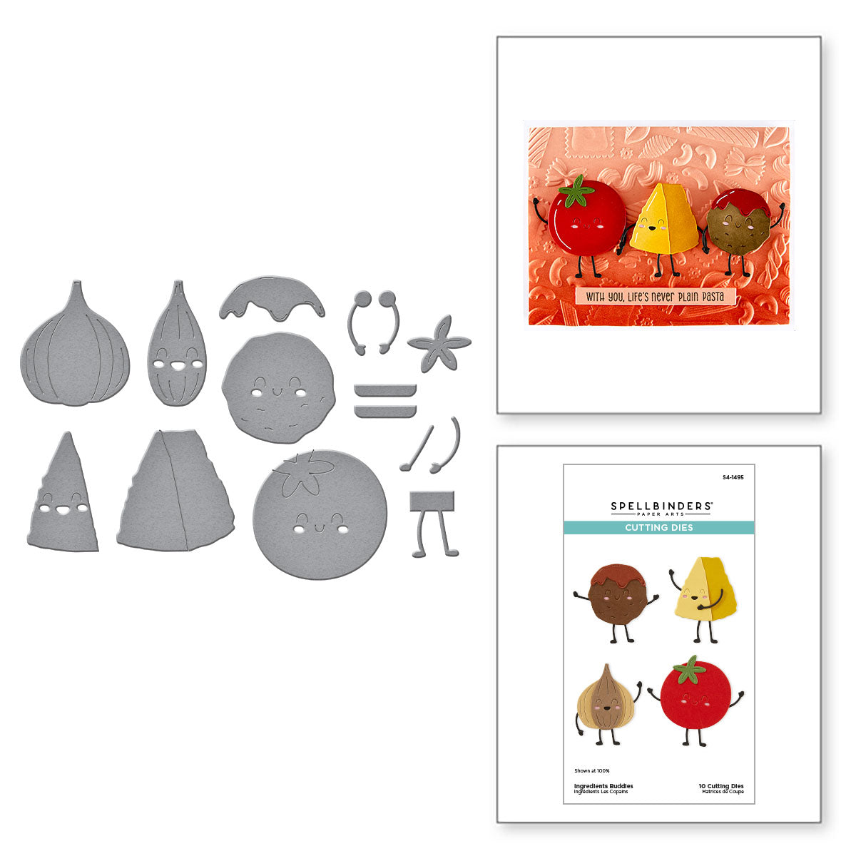 Spellbinders Buon Appetito Want It All! Bundle