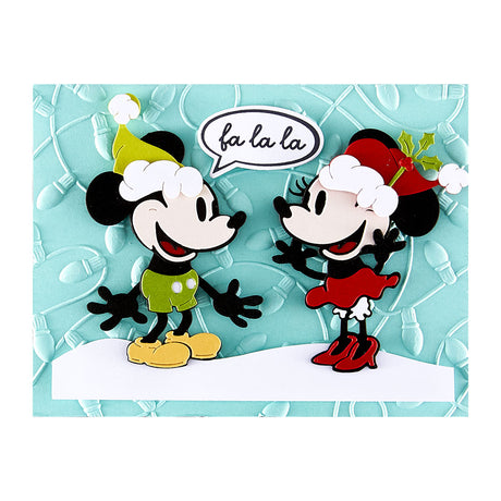 Spellbinders Classic Mouse Christmas Embellishments Etched Dies from the Say Cheese Classic Mouse Christmas Collection