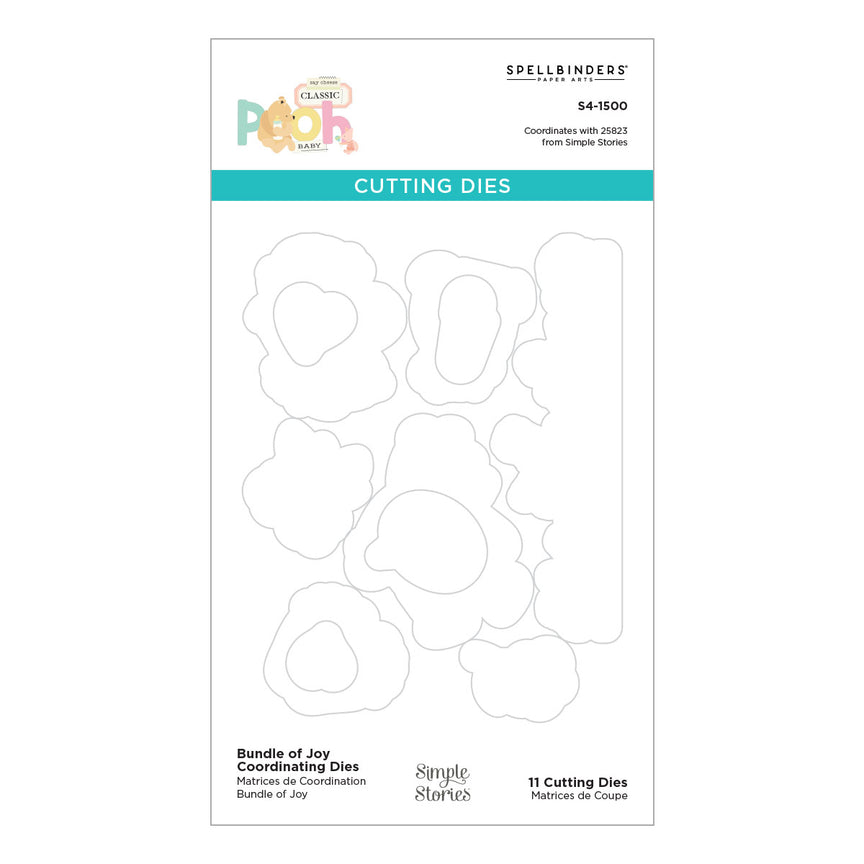 Spellbinders Bundle of Joy Stamp & Die Bundle with Simple Stories