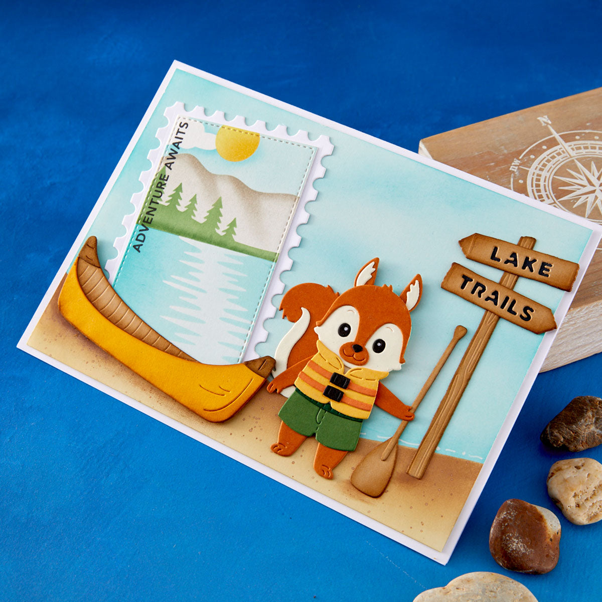 Spellbinders Splash Days Etched Dies