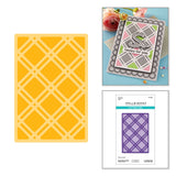 Spellbinders Decorative Lattice Etched Dies by Lisa Horton
