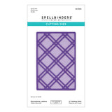 Spellbinders Decorative Lattice Etched Dies by Lisa Horton