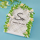 Spellbinders Decorative Lattice Etched Dies by Lisa Horton