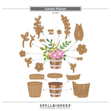 Spellbinders Garden Planter Etched Dies by Lisa Horton