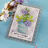 Spellbinders Garden Planter Etched Dies by Lisa Horton