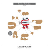 Spellbinders Dancin’ Chatterbox Etched Dies