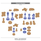 Spellbinders Chess & Checkers Etched Dies