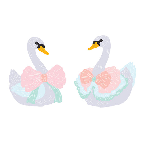 Spellbinders Keepsake Swans Etched Dies by Frank Garcia