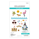 Spellbinders Summer Embellishments Etched Dies by Sandi MacIver
