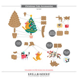 Spellbinders Christmas Cats Accessories Etched Dies by Yana Smakula S4-1547