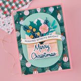 Spellbinders Merry Greetings Etched Dies S4-1552