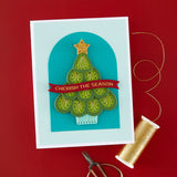 Spellbinders Oh Christmas Stitch Etched Dies S4-1558