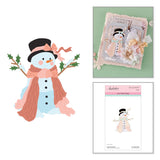 Spellbinders Sweet Snowman Etched Dies by Frank Garcia
