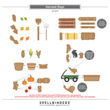 Spellbinders Harvest Days Etched Dies by Allison Frazier s4-1573