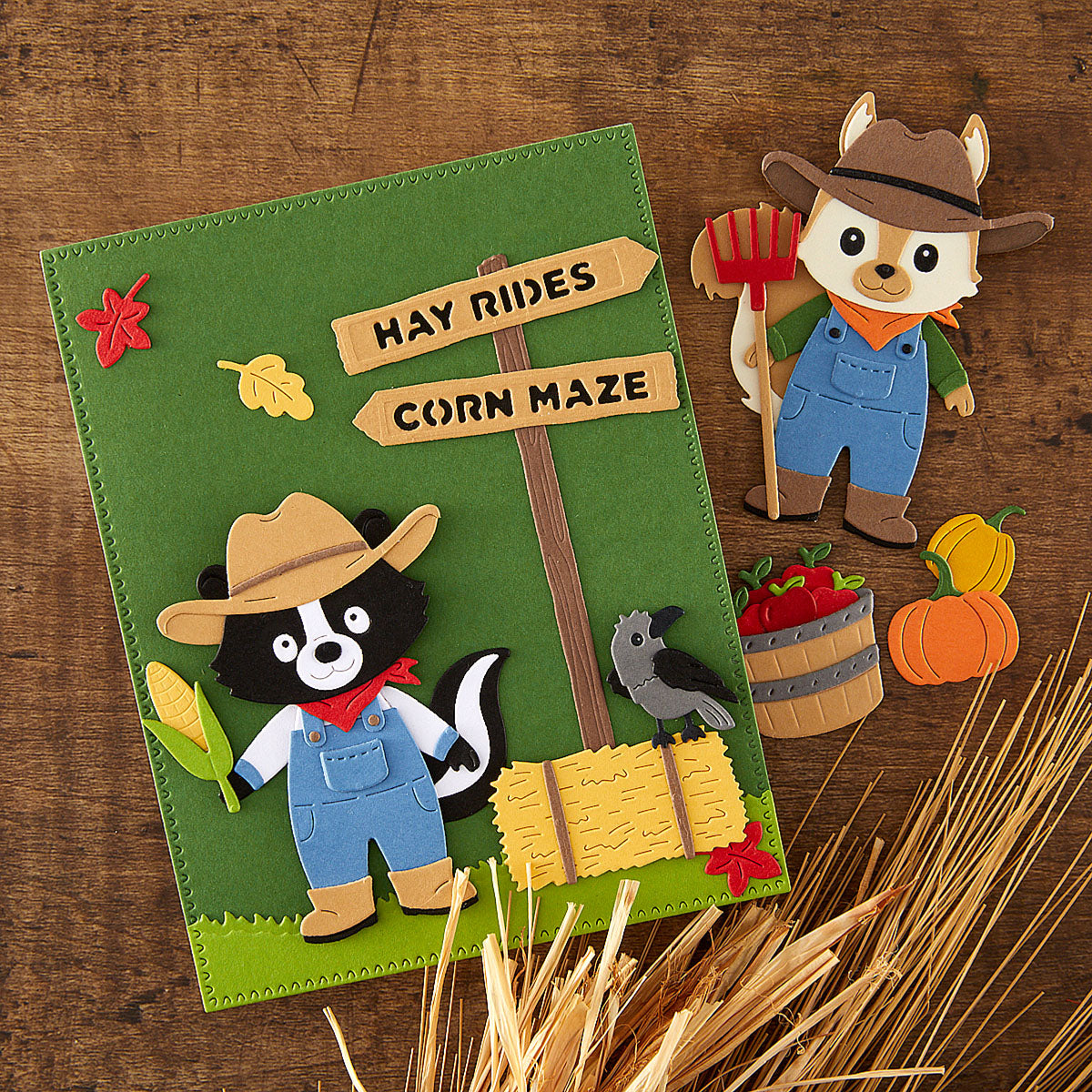 Spellbinders Harvest Days Etched Dies by Allison Frazier s4-1573