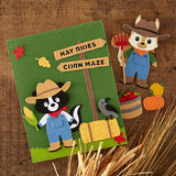 Spellbinders Harvest Days Etched Dies by Allison Frazier s4-1573