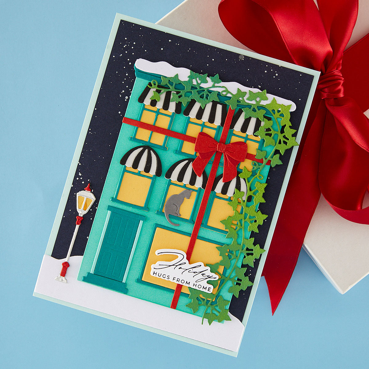 Spellbinders Wrapped Up City Holiday Etched Dies by Yana Smakula