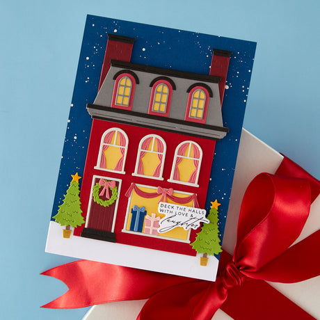 Spellbinders Mansard Roof Etched Dies by Yana Smakula