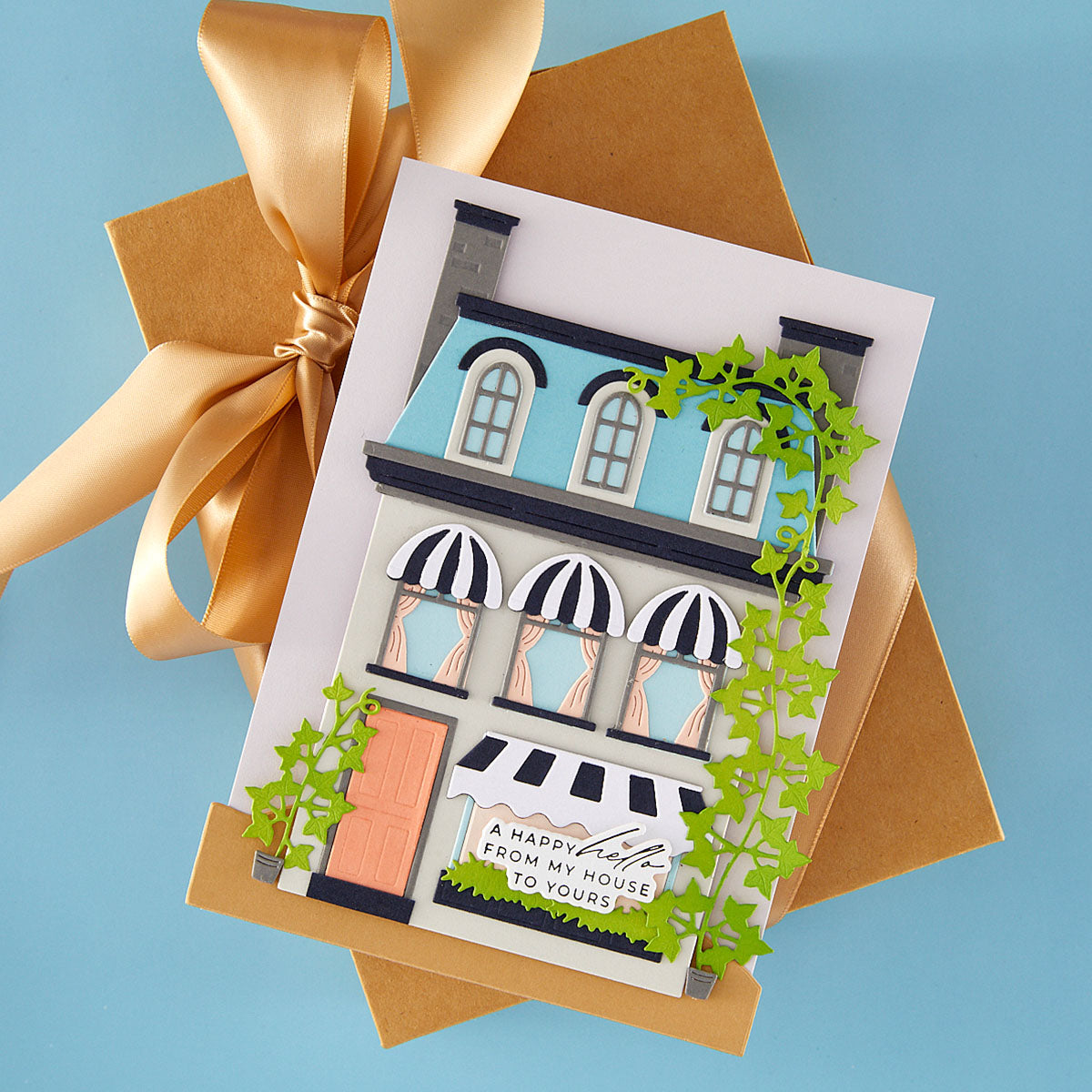 Spellbinders Mansard Roof Etched Dies by Yana Smakula