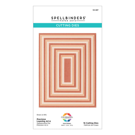 Spellbinders Color Block Accent Rectangles Die Bundle