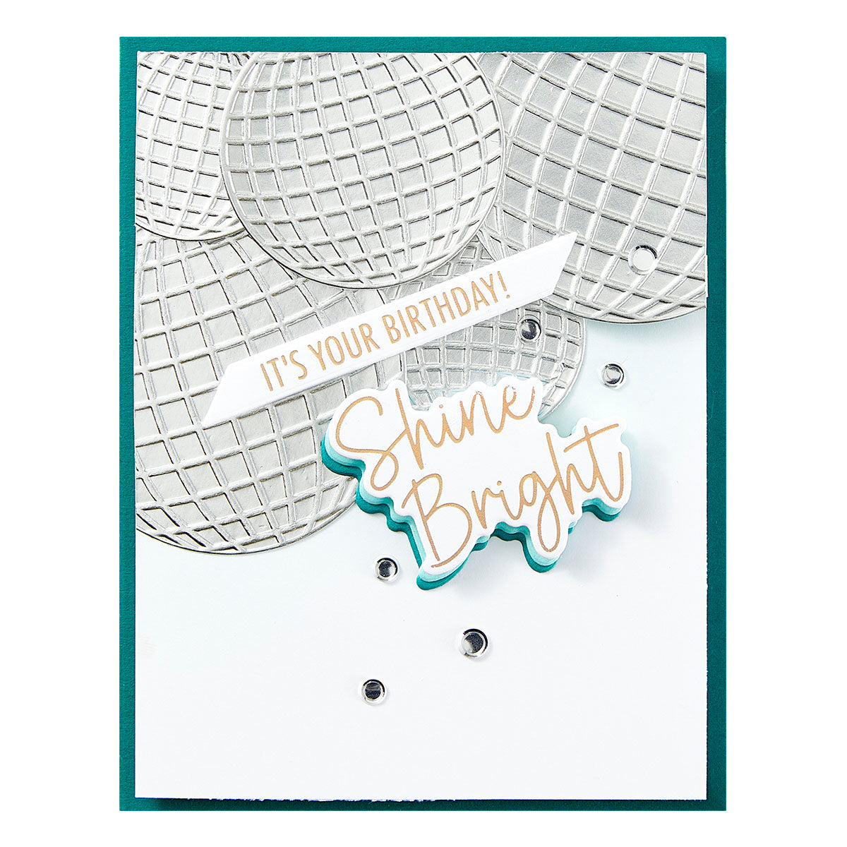 Spellbinders Disco Balls Etched Dies from the Shine Bright Collection by Carissa Wiley