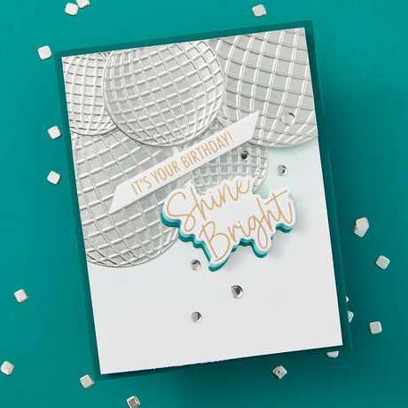 Spellbinders Disco Balls Etched Dies from the Shine Bright Collection by Carissa Wiley