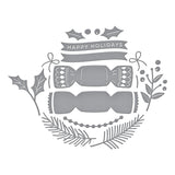 Spellbinders Christmas Cracker Etched Dies from the City Holiday Collection by Yana Smakula