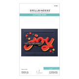 Spellbinders Shadow Joy Etched Dies from the City Holiday Collection by Yana Smakula