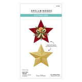 Spellbinders Barn Star Wreath Etched Dies from the Country Christmas Collection by Annie Williams