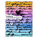 Spellbinders Deckled Edge Script Etched Dies from the Beautifully Imperfect Collection