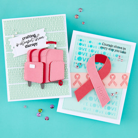 Spellbinders Rolling Craft Tote Etched Dies